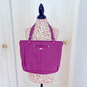 Thirty one (Jewell) purple/silver reversible purse.